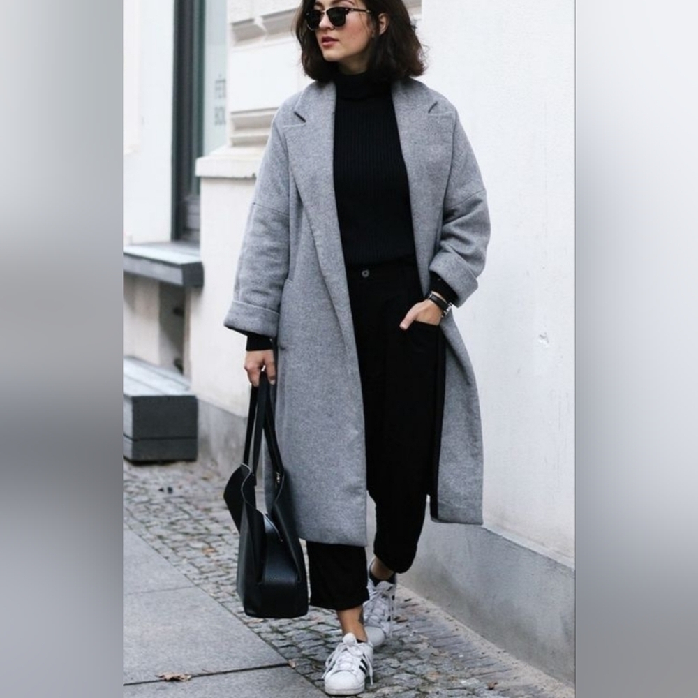 𝅺Banana Republic New Gray Long Coat